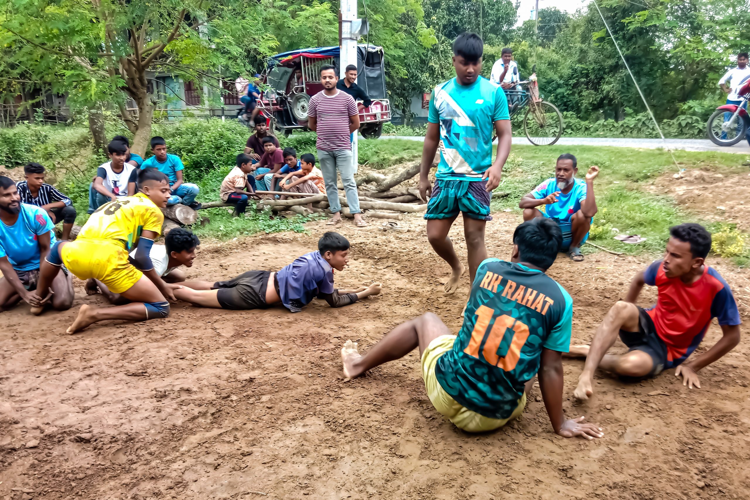 জয়পুরহাটে হাডুডু খেলা